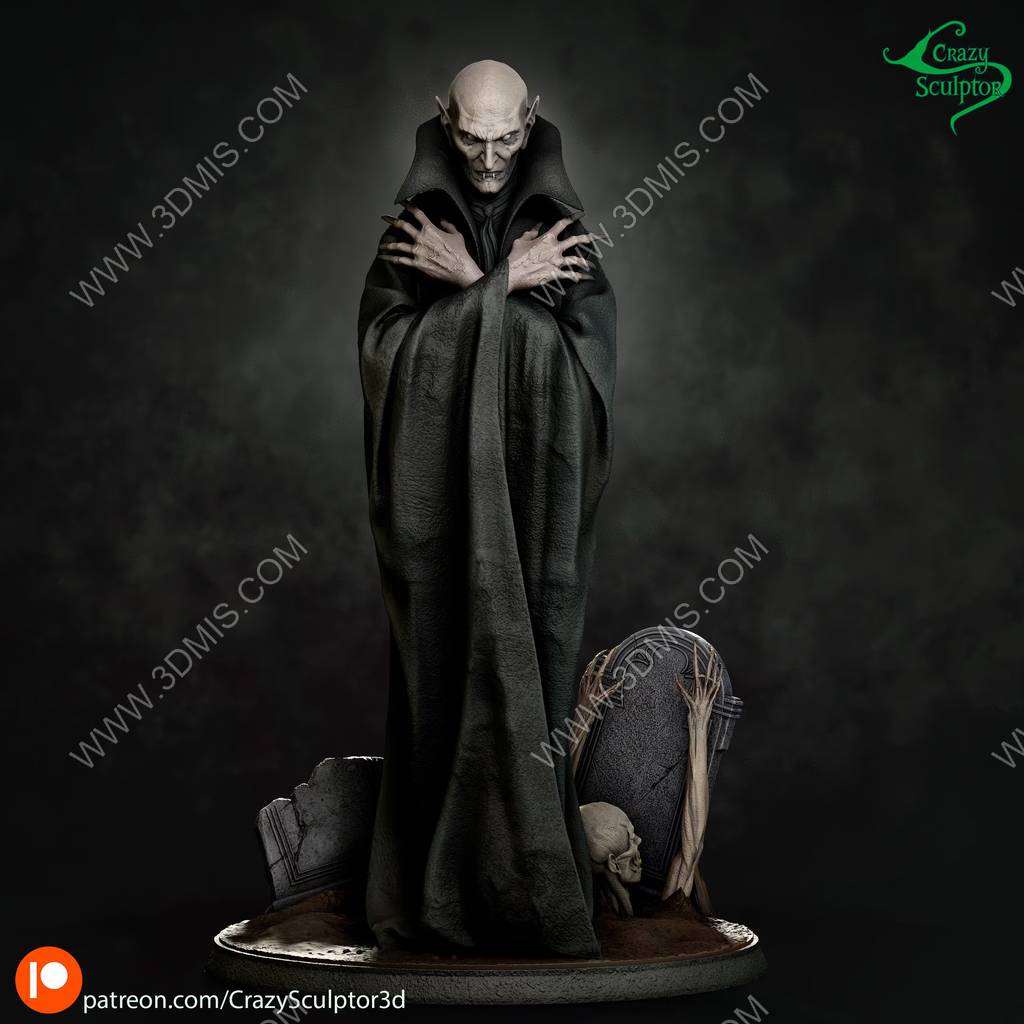 P站图纸印象馆 Crazy Sculptor 诺斯费拉图 诺斯费拉图伯爵 Crazy Sculptor 诺斯费拉图 诺斯费拉图伯爵