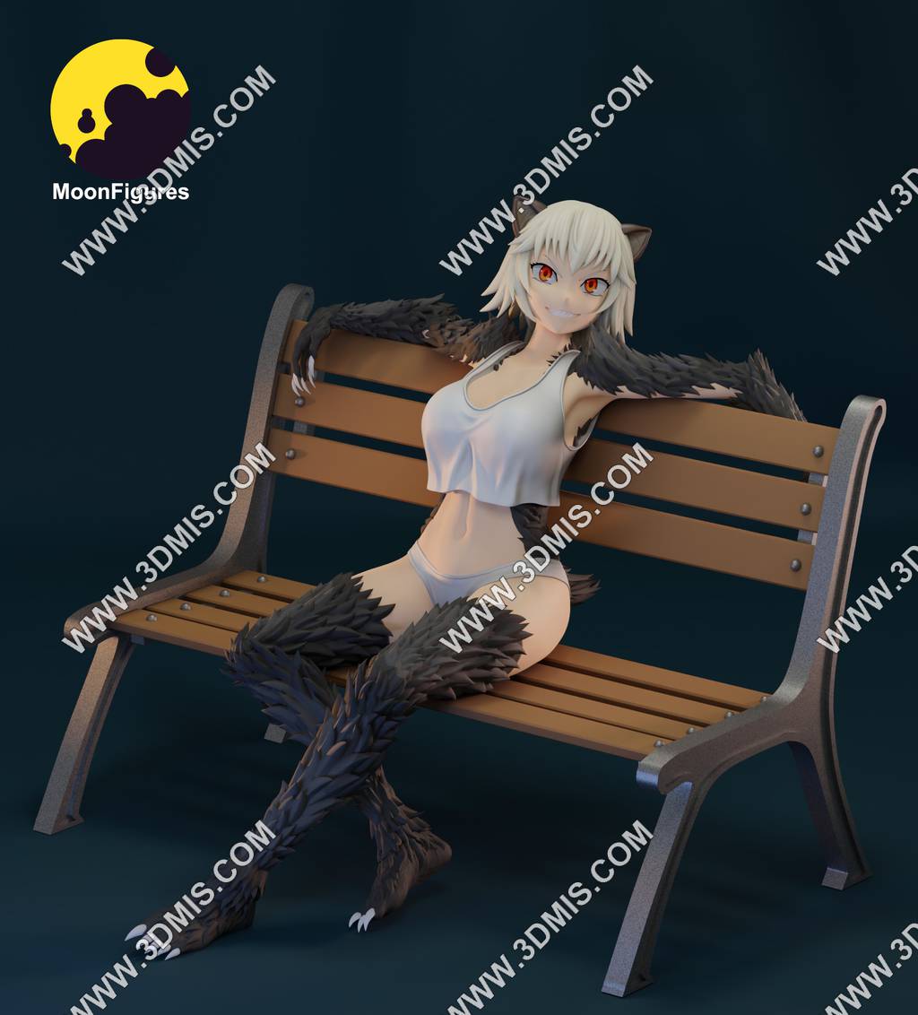 P站图纸印象馆 MoonFigures 牙斗兽娘 宇崎瞳 MoonFigures 牙斗兽娘 宇崎瞳