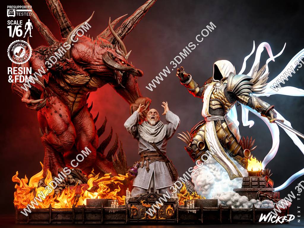 P站图纸印象馆 3DWicked 暗黑破坏神 3DWicked 暗黑破坏神