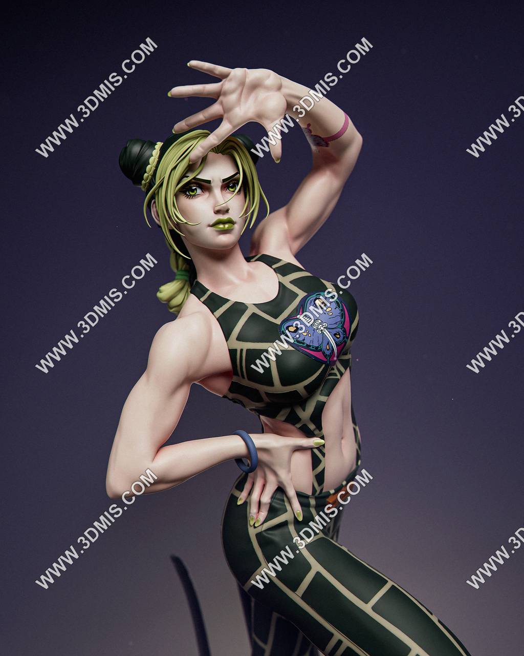 P站图纸印象馆 CA3D JOJO的奇妙冒险 空条徐伦 CA3D JOJO的奇妙冒险 空条徐伦