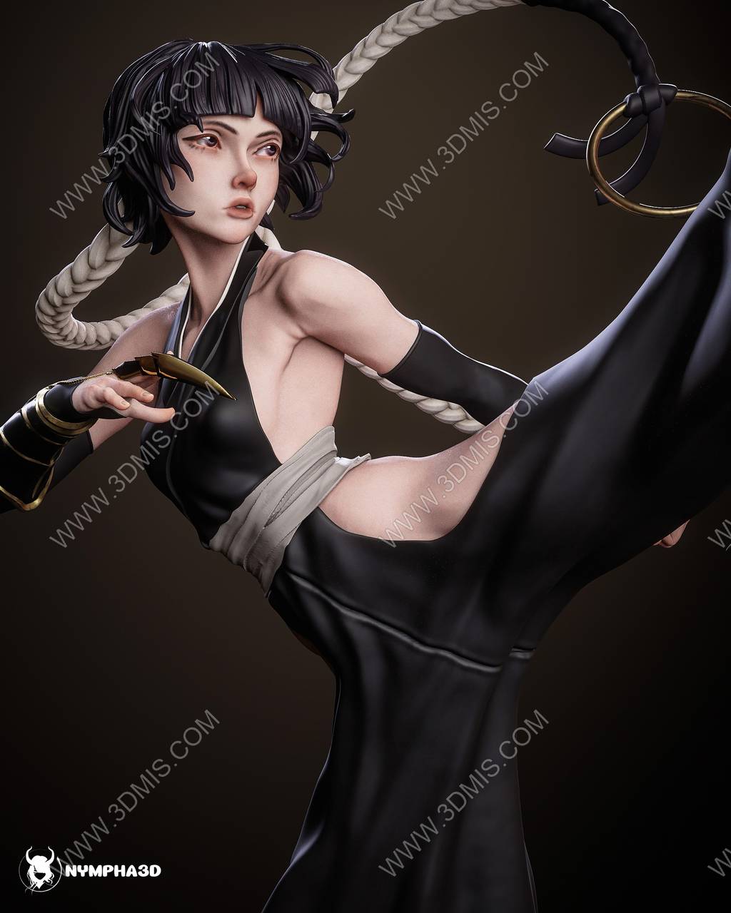 P站图纸印象馆 NYMPHA 3D 死神 蜂梢绫 NYMPHA 3D 死神 蜂梢绫