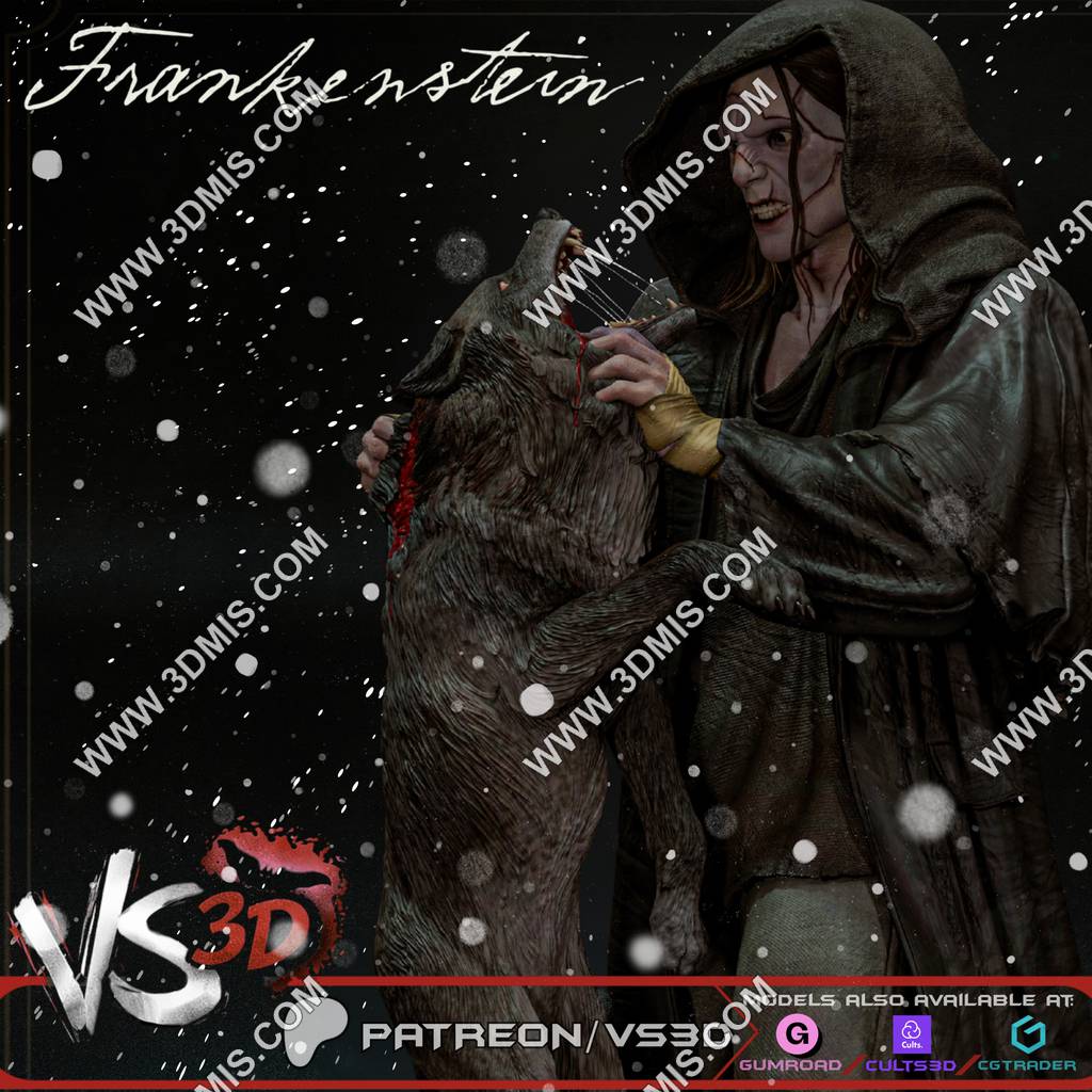 P站图纸印象馆 VS3D 科学怪人 弗兰肯斯坦 VS3D 科学怪人 弗兰肯斯坦