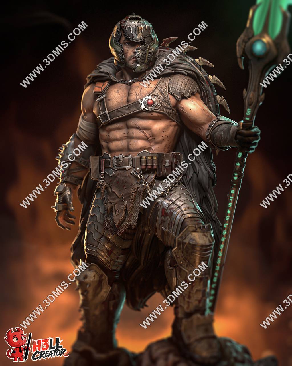 P站图纸印象馆 h3LL creator 毁灭战士 恶魔屠戮者 h3LL creator 毁灭战士 恶魔屠戮者