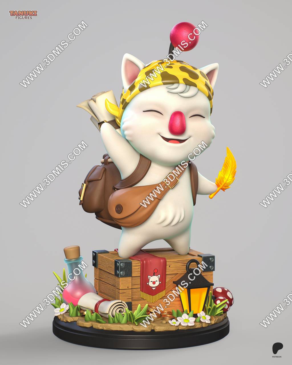 P站图纸印象馆 Tanuki Figures 最终幻想 莫古利 Tanuki Figures 最终幻想 莫古利