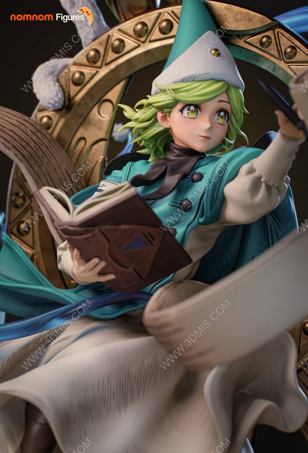 P站图纸印象馆 Nomnom Figures 尖帽子的魔法工坊 可可 Nomnom Figures 尖帽子的魔法工坊 可可