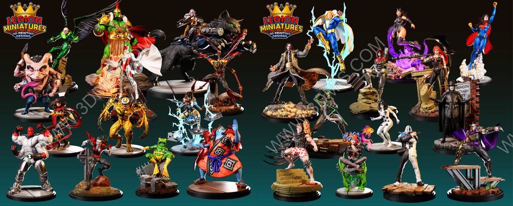 P站图纸印象馆 Legion 2026年6月超级英雄合集 Legion 2026年6月超级英雄合集