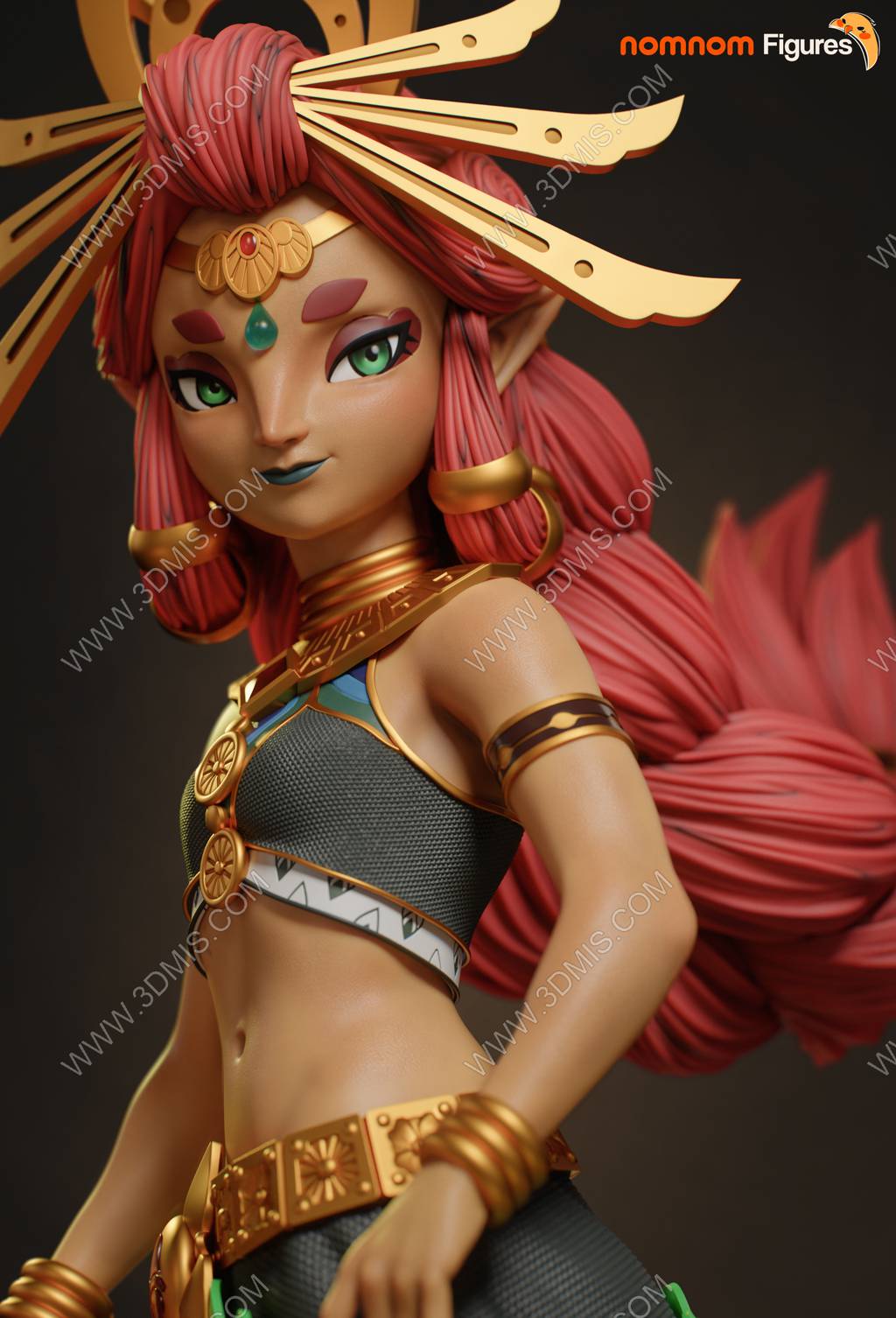 P站图纸印象馆 Nomnom Figures 塞尔达传说 露珠公主 Nomnom Figures 塞尔达传说 露珠公主