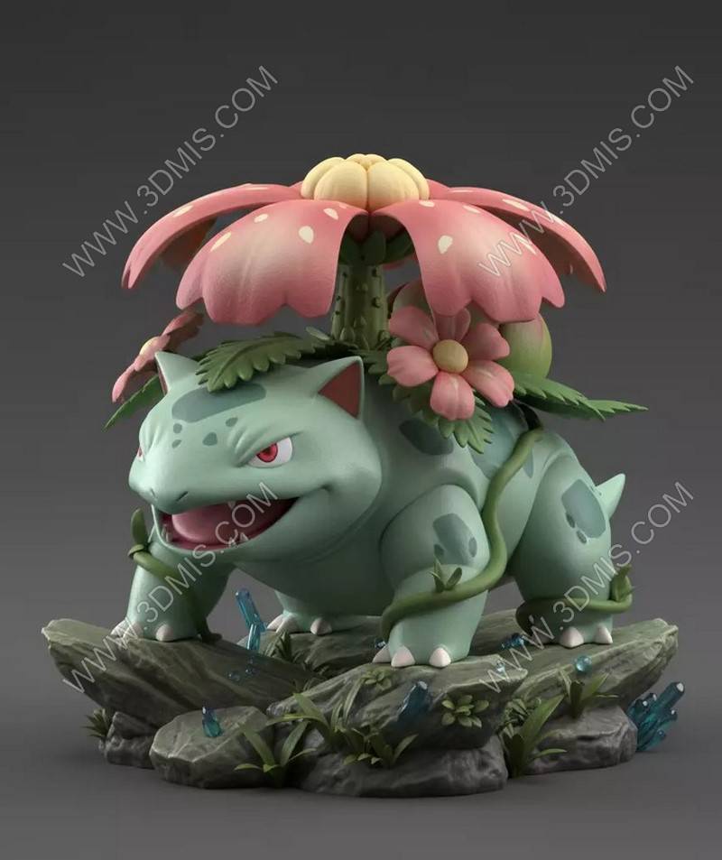 P站图纸印象馆 精灵宝可梦 妙蛙花 精灵宝可梦 妙蛙花