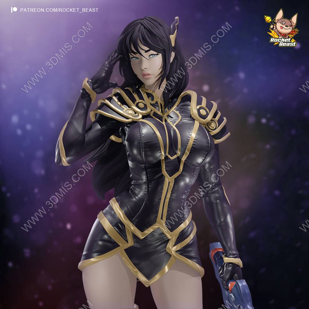 P站图纸印象馆 Rocket Beast 龙骑士传说 萝丝 Rocket Beast 龙骑士传说 萝丝