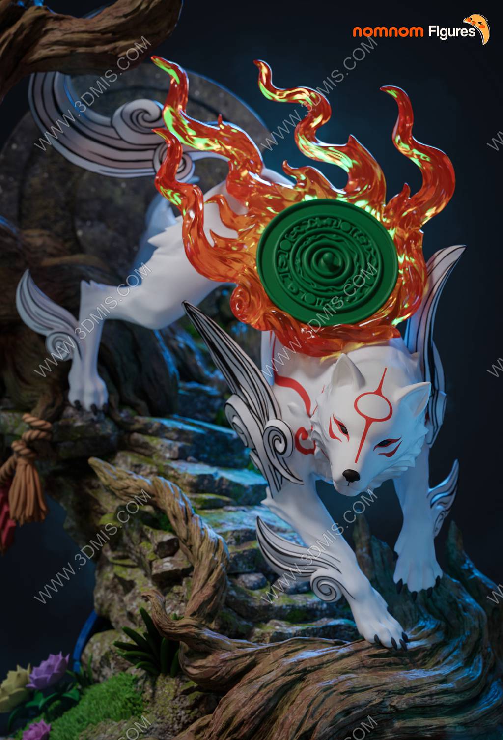 P站图纸印象馆 Nomnom Figures 大神 天照 Nomnom Figures 大神 天照