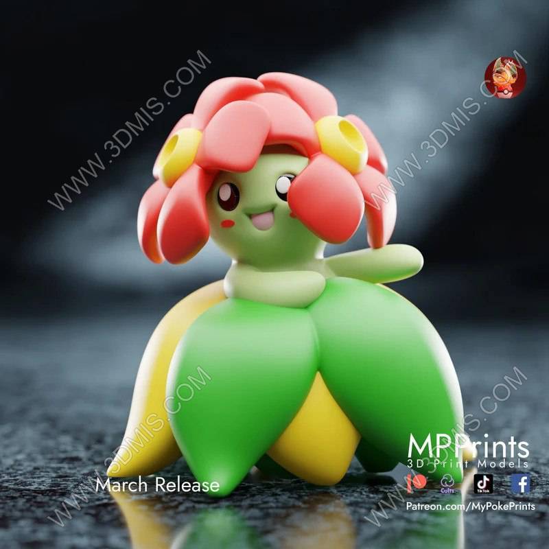 P站图纸印象馆 MPP 精灵宝可梦 美丽花 MPP 精灵宝可梦 美丽花