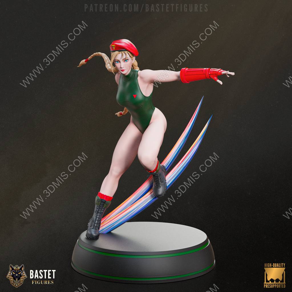 P站图纸印象馆 Bastet Figures 街头霸王 嘉米·怀特 Bastet Figures 街头霸王 嘉米·怀特