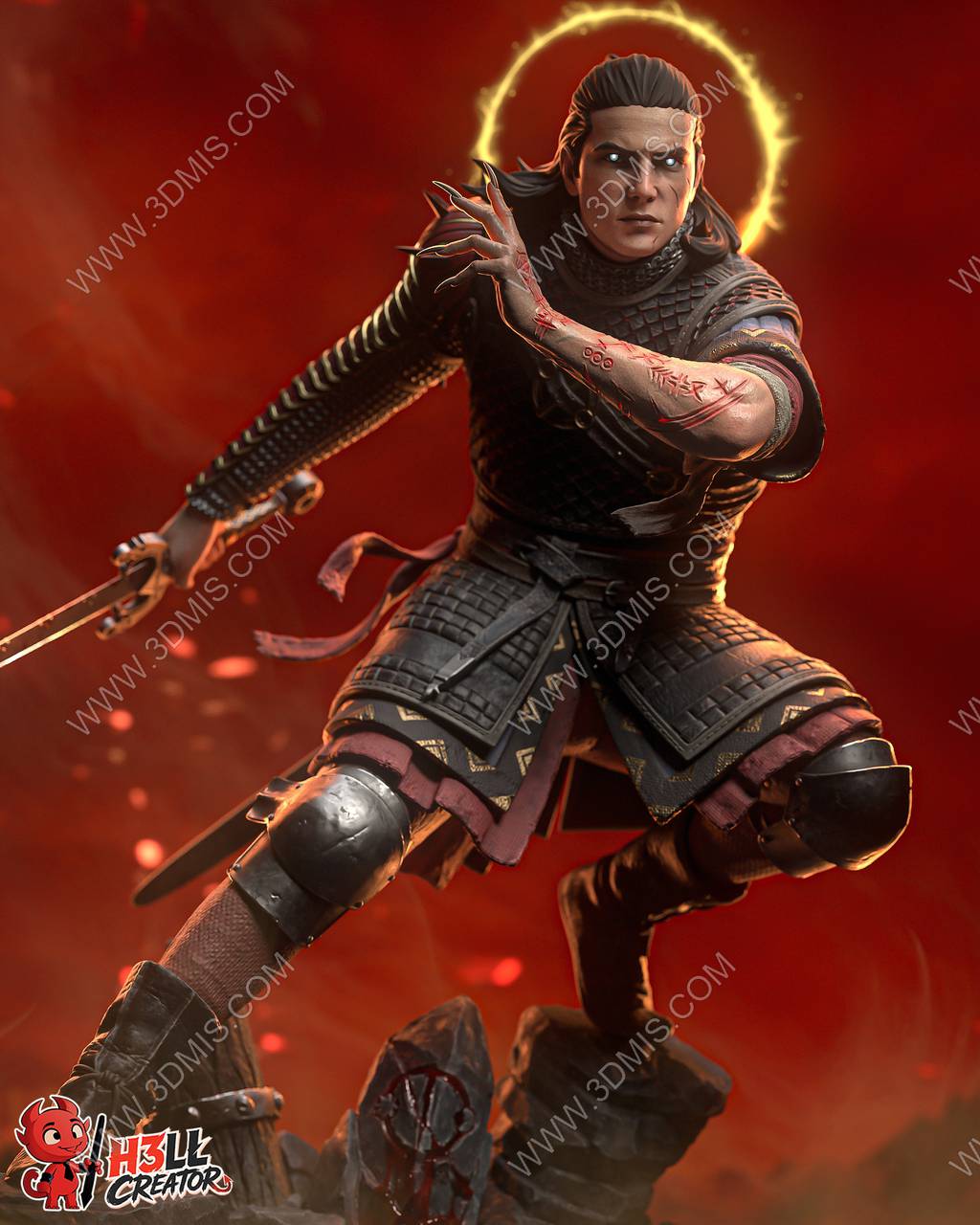 P站图纸印象馆 h3LL creator 黎明行者之血 科恩 h3LL creator 黎明行者之血 科恩