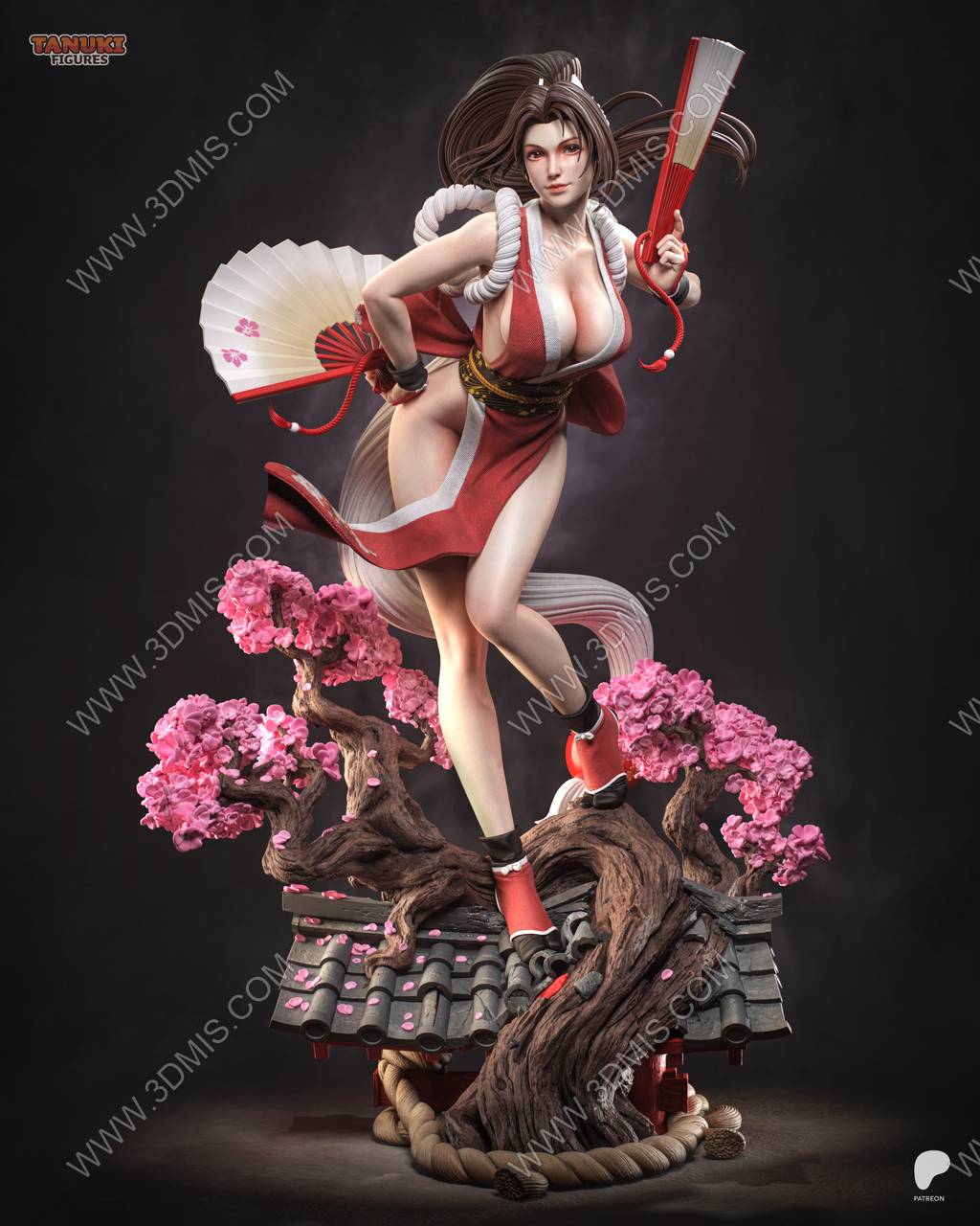 P站图纸印象馆 Tanuki Figures 拳皇 不知火舞 Tanuki Figures 拳皇 不知火舞