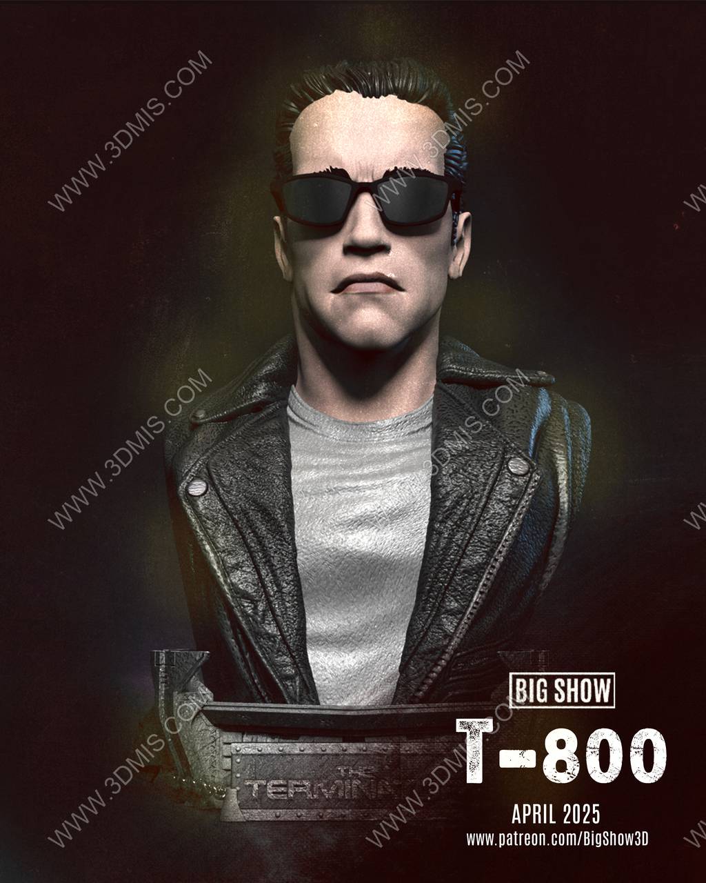 P站图纸印象馆 Big Show 终结者 T-800 Big Show 终结者 T-800