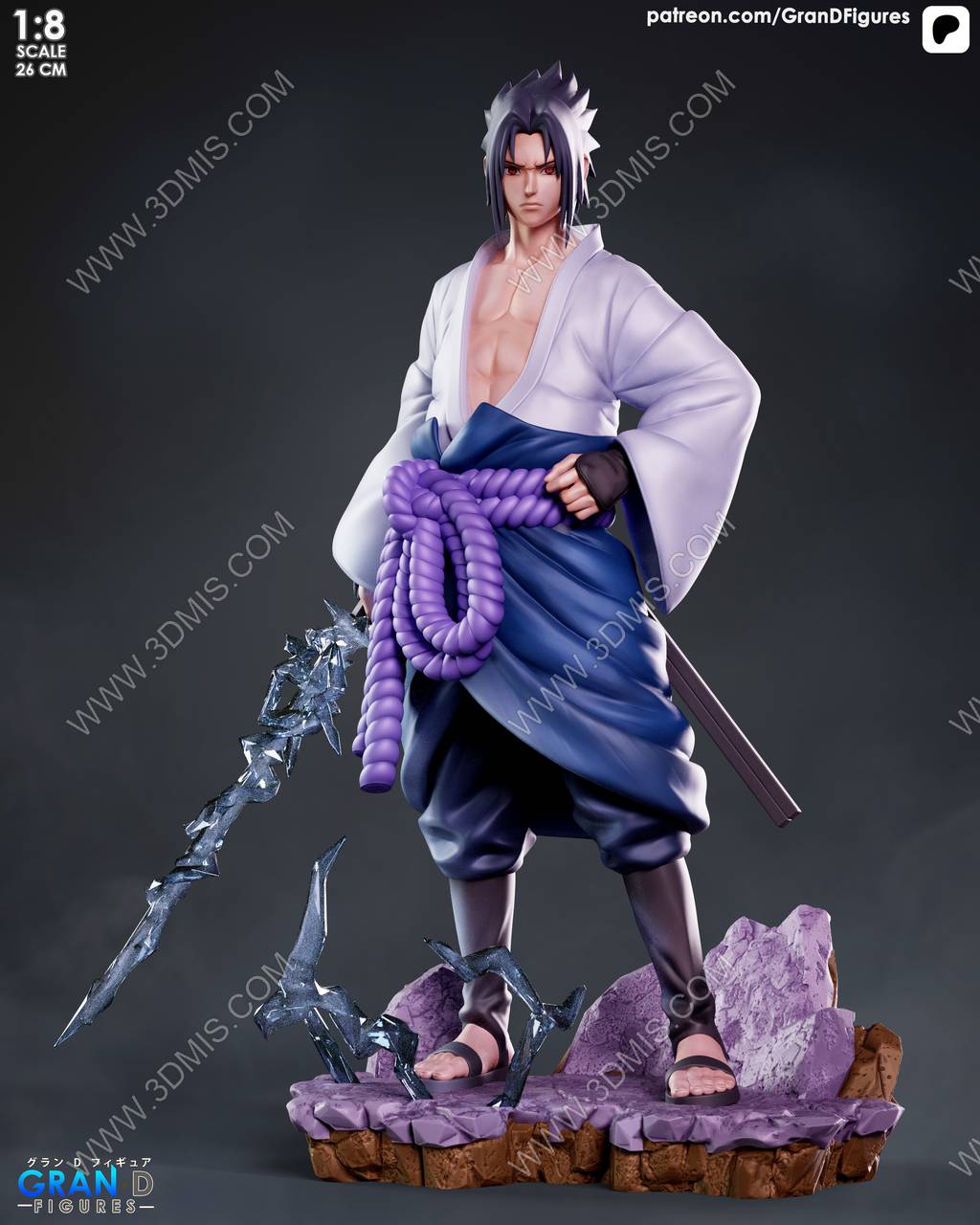 P站图纸印象馆 Gran D. Figures 火影忍者 宇智波佐助 Gran D. Figures 火影忍者 宇智波佐助