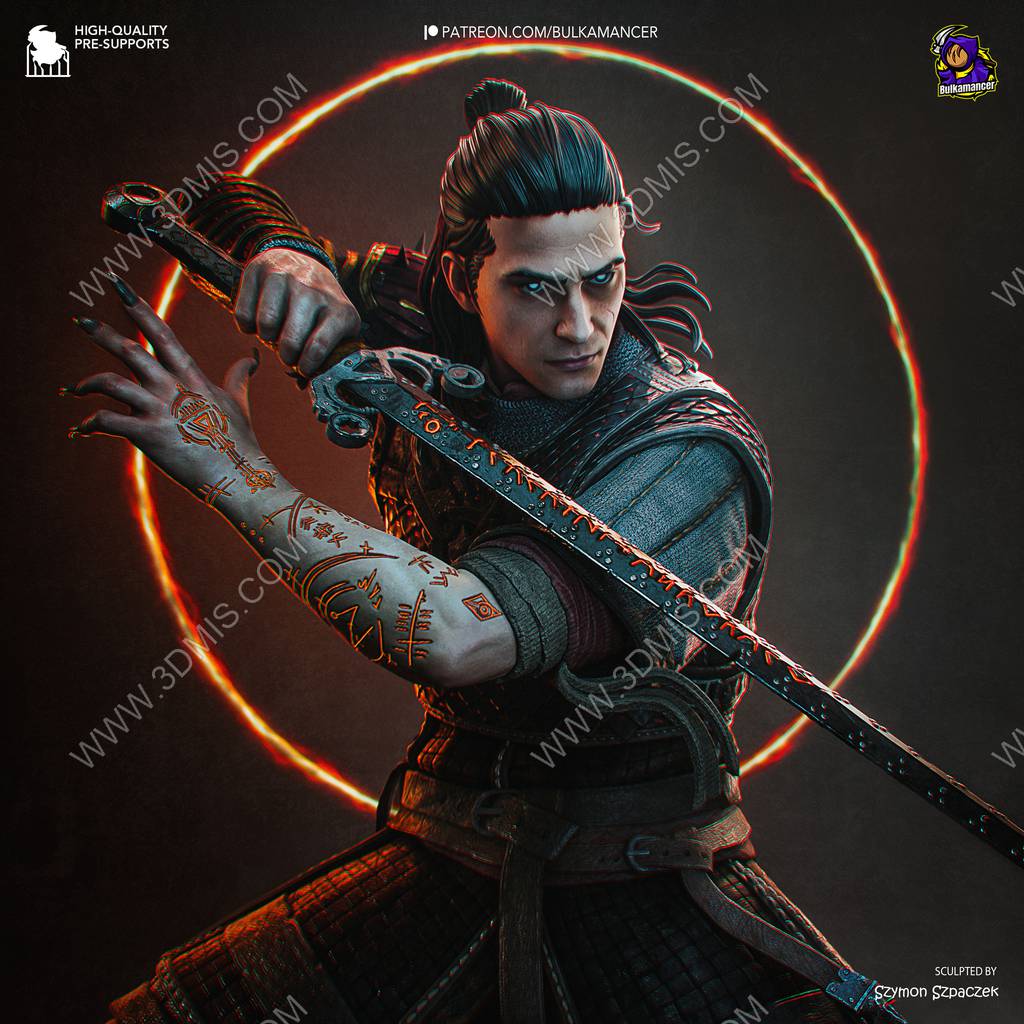 P站图纸印象馆 Bulkamancer Sculpts 黎明行者之血 科恩 Bulkamancer Sculpts 黎明行者之血 科恩