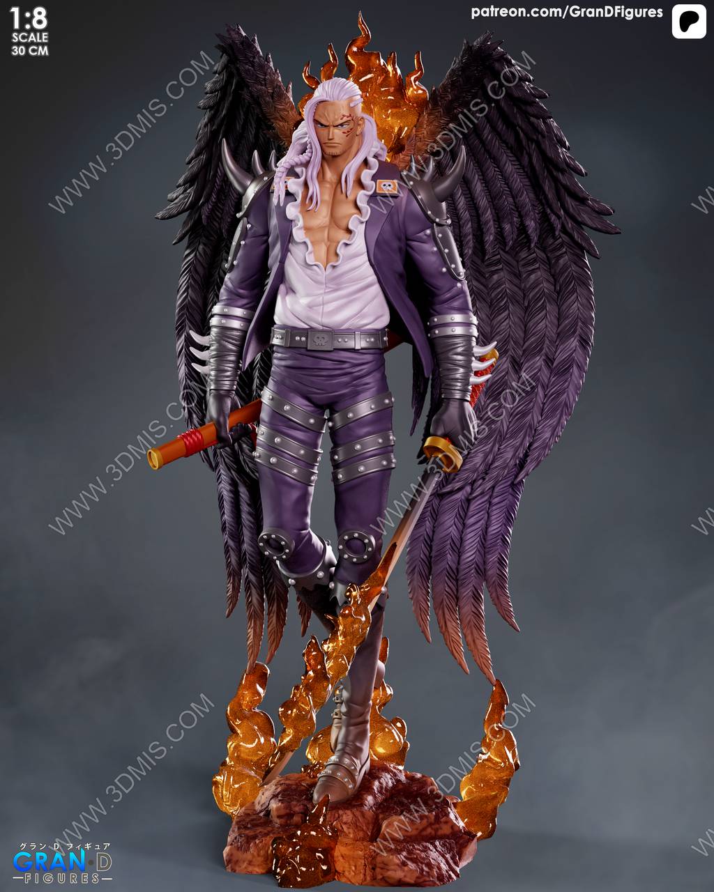 P站图纸印象馆 Gran D. Figures 航海王 “火灾”烬 Gran D. Figures 航海王 “火灾”烬