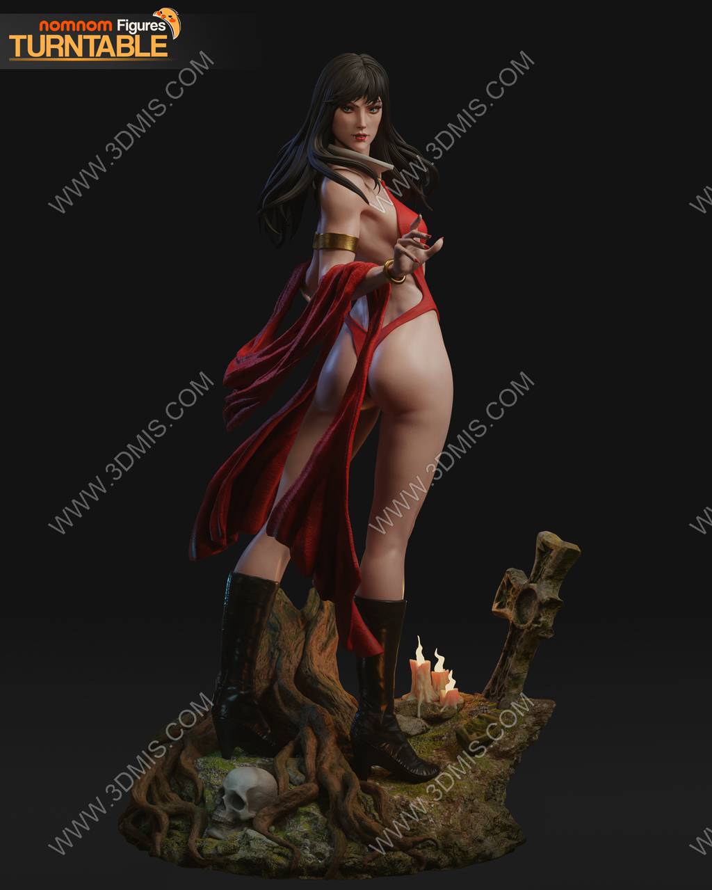 P站图纸印象馆 Nomnom Figures 吸血姬 Vampirella Nomnom Figures 吸血姬 Vampirella