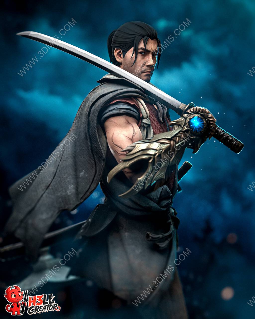 P站图纸印象馆 h3LL creator 宫本武藏 h3LL creator 宫本武藏