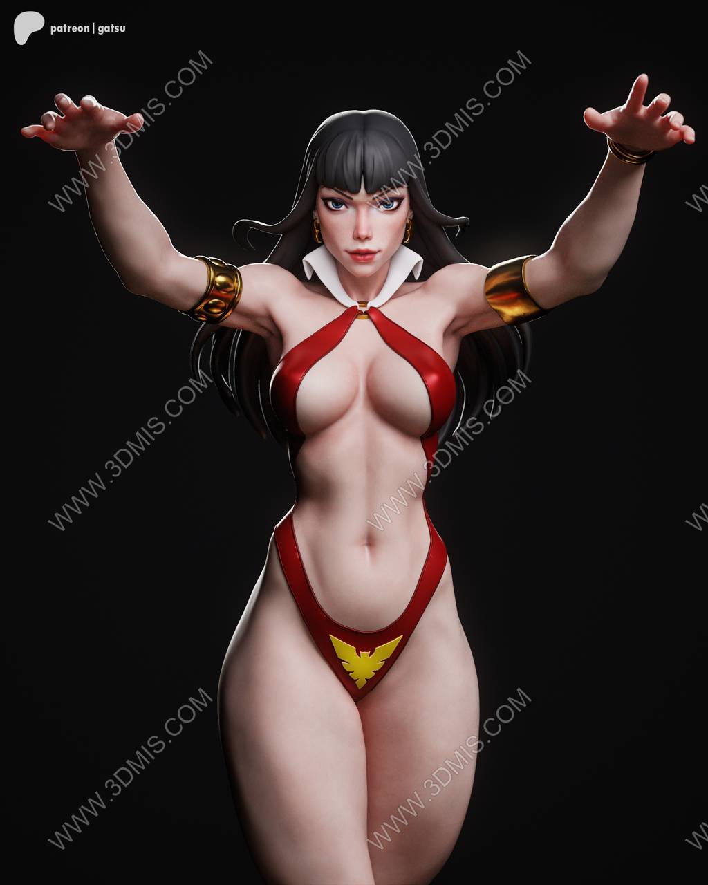 P站图纸印象馆 Gatsu Studios 吸血姬 Vampirella Gatsu Studios 吸血姬 Vampirella