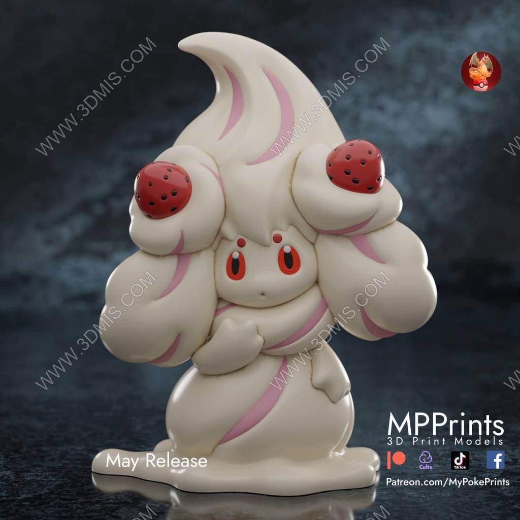 P站图纸印象馆 MPP 精灵宝可梦 霜奶仙 MPP 精灵宝可梦 霜奶仙