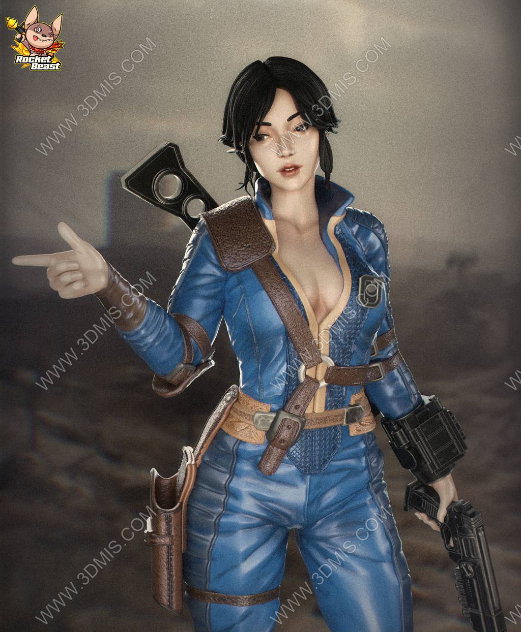 P站图纸印象馆 Rocket Beast 边缘行者 露西 Rocket Beast 边缘行者 露西