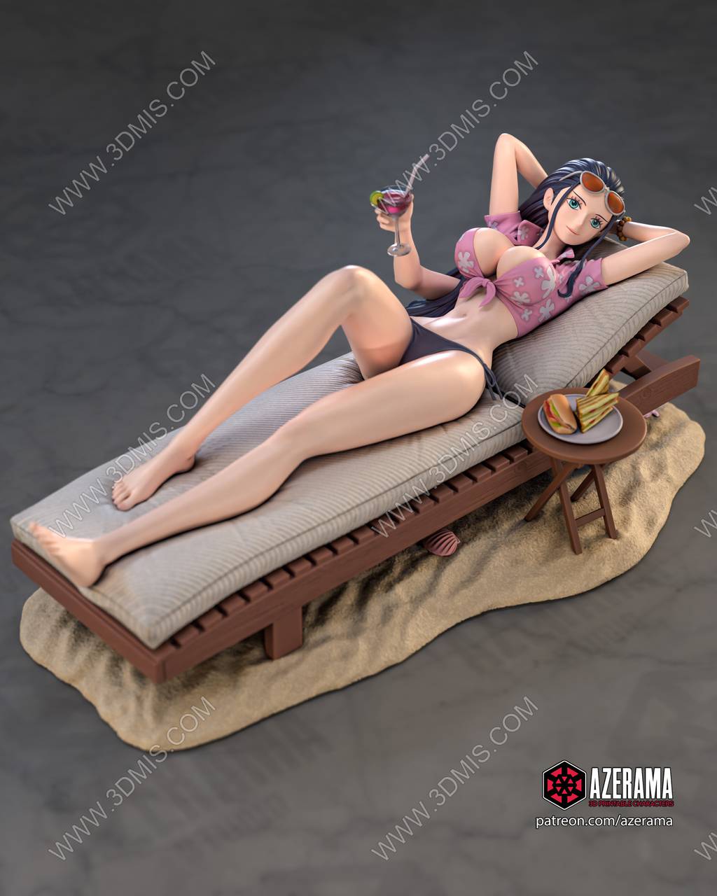 P站图纸印象馆 Azerama 海贼王 娜美 Azerama 海贼王 娜美