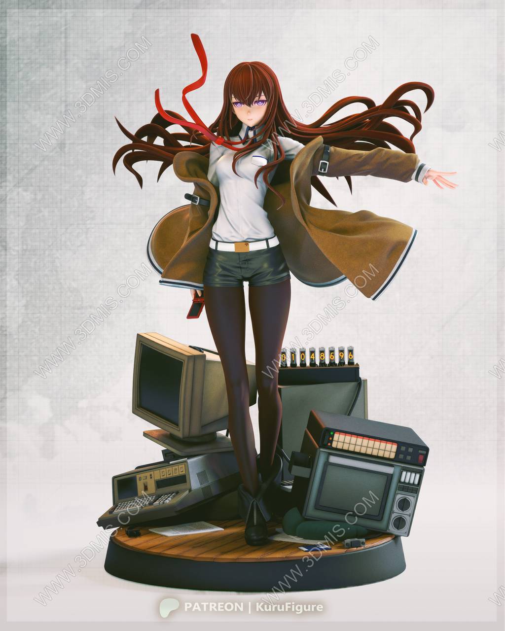 P站图纸印象馆 Kuru Figure 命运石之门 牧濑红莉栖 Kuru Figure 命运石之门 牧濑红莉栖