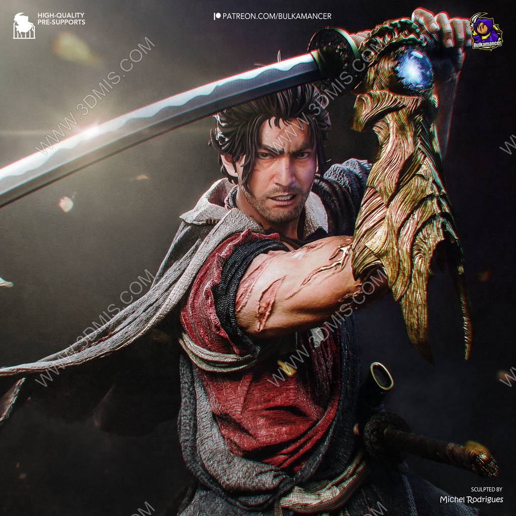 P站图纸印象馆 Bulkamancer Sculpts 宫本武藏 Bulkamancer Sculpts 宫本武藏