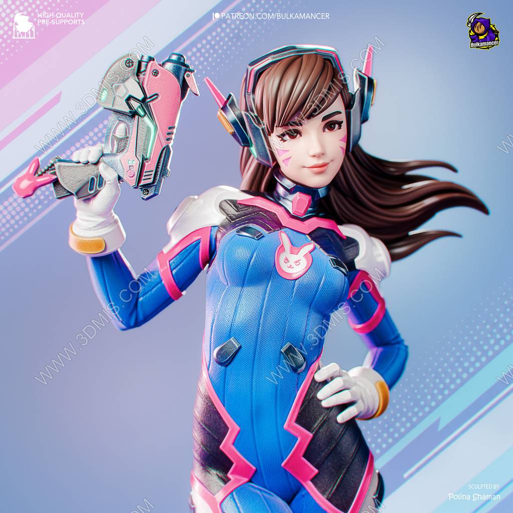 P站图纸印象馆 Bulkamancer 守望先锋 D.VA Bulkamancer 守望先锋 D.VA