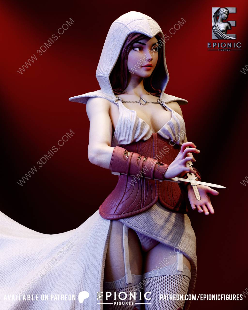 P站图纸印象馆 Epionic Figures 刺客信条 无名之女 Epionic Figures 刺客信条 无名之女